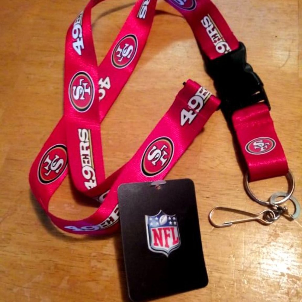 49'er Lanyard Key/tag ring NWT. Ships Free